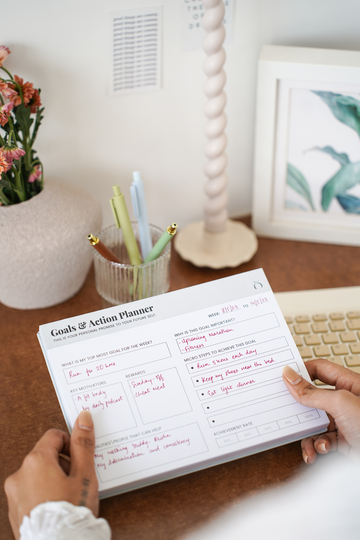 Goals & Action Planner | Planning & Productivity | Notepad